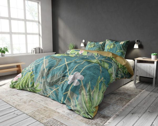 Sleeptime Palm Wood Groen 240 x 220 cm - Afbeelding 4