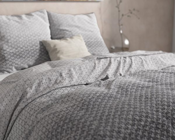 Dreamhouse DH Flanel Tamar Grey 140 x 220 cm - Afbeelding 4