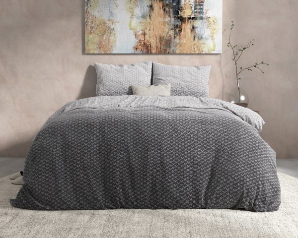 Dreamhouse DH Flanel Tamar Grey 140 x 220 cm - Afbeelding 5
