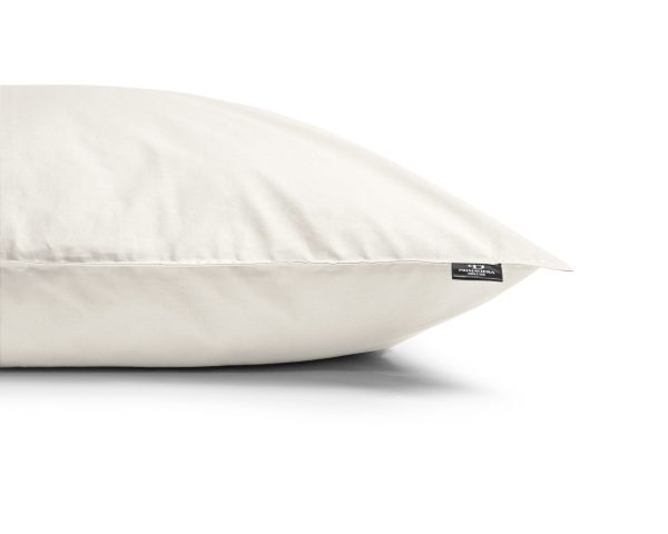 Primaviera Deluxe Egyptisch Katoen Uni Dekbedovertrek Creme 140 x 200/260 cm - Afbeelding 4