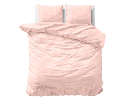 Primaviera Deluxe Uni Satijn Dekbedovertrek Roze 240 x 200/220 cm