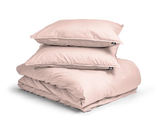 Primaviera Deluxe Egyptisch Katoen Uni Dekbedovertrek Roze 200 x 200/260 cm