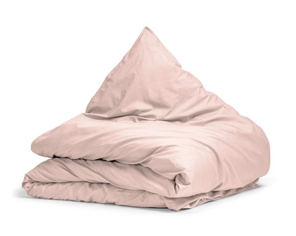 Primaviera Deluxe Egyptisch Katoen Uni Dekbedovertrek Roze 135 x 200 cm - Afbeelding 5