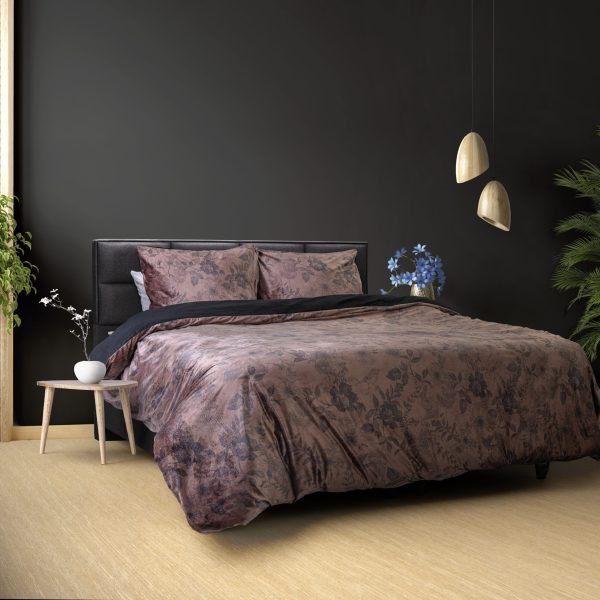 Dreamhouse Signature Velvet Katoen Jonas Bruin 240 x 220 cm - Afbeelding 2