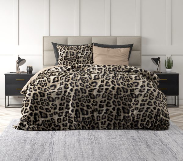 EMSA EMSA Velvet Tiger Bruin 240 x 200/220 cm - Afbeelding 2