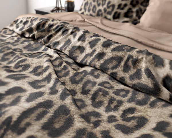 EMSA EMSA Velvet Tiger Bruin 240 x 200/220 cm - Afbeelding 5