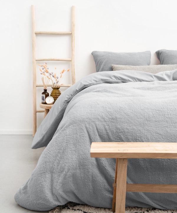 Sleeptime Teddy Grijs 200 x 220 cm - Afbeelding 4