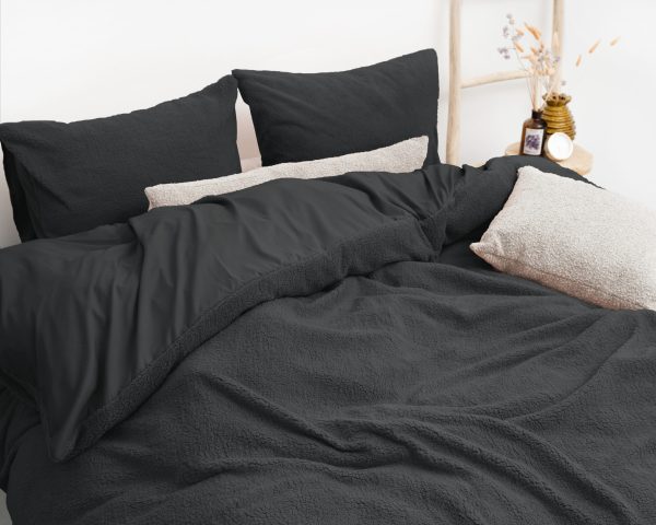 EMSA EMSA Teddy Antraciet 240 x 200/220 cm - Afbeelding 3
