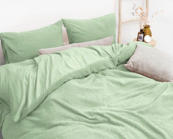 Sleeptime Teddy Licht Groen 240 x 220 cm - Afbeelding 3