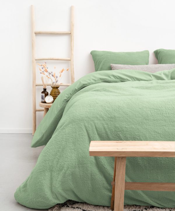 Sleeptime Teddy Licht Groen 240 x 220 cm - Afbeelding 4