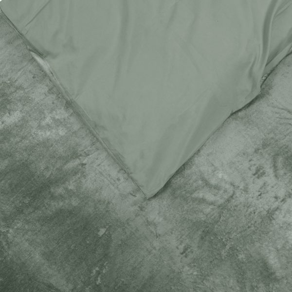 Sleeptime Crystal Velvet Pistachio Groen 200 x 220 cm - Afbeelding 4