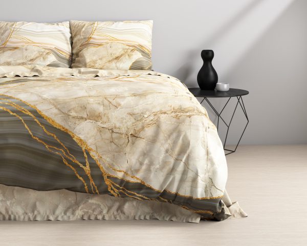 Sleeptime Botticino Taupe 200 x 220 cm - Afbeelding 2