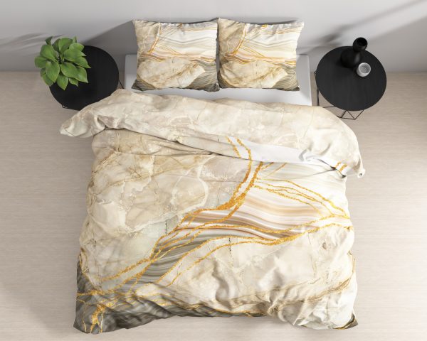 Sleeptime Botticino Taupe 240 x 220 cm - Afbeelding 3