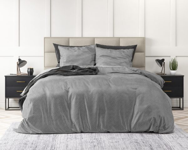 Sleeptime Fashion Grijs 135 x 200 cm - Afbeelding 3
