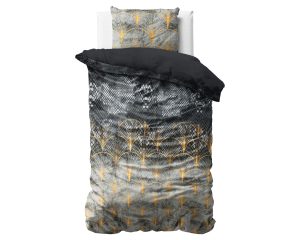 Dreamhouse Signature Velvet Katoen Mente Grijs 135 x 200 cm