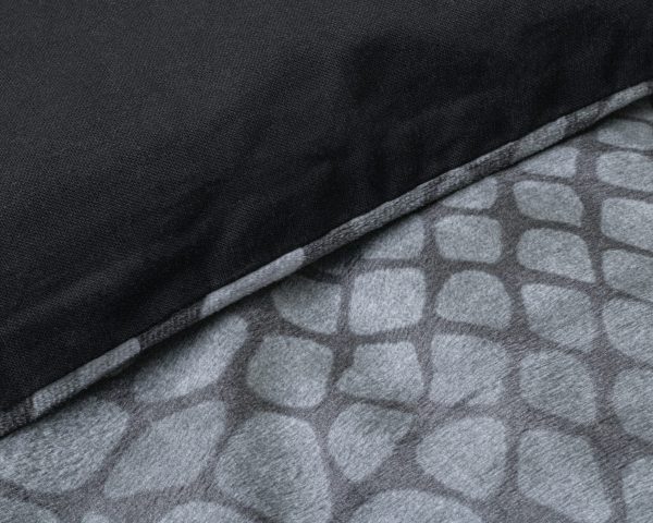 Dreamhouse Signature Velvet Katoen Mente Grijs 135 x 200 cm - Afbeelding 4