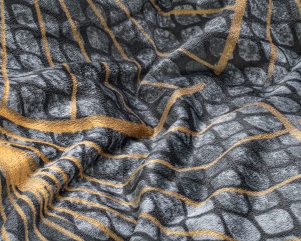 Dreamhouse Signature Velvet Katoen Mente Grijs 135 x 200 cm - Afbeelding 5