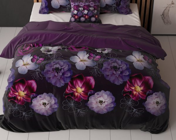 Sleeptime Magic Flower Paars 200 x 220 cm - Afbeelding 5