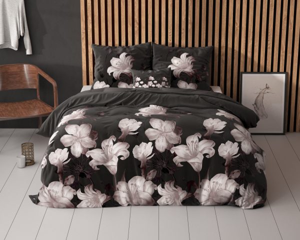Sleeptime Dark Flower Zwart 240 x 220 cm - Afbeelding 2