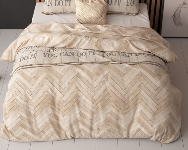 Sleeptime Visgraat Zand 240 x 220 cm - Afbeelding 5