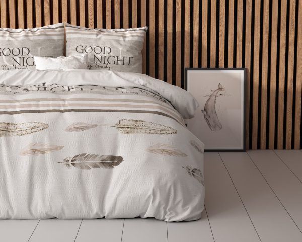 Sleeptime Good Night Wit 200 x 220 cm - Afbeelding 3