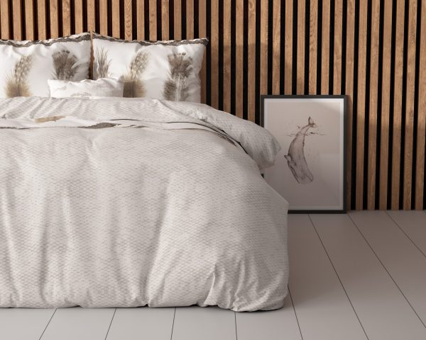 Sleeptime Feathers 3 Grijs 140 x 220 cm - Afbeelding 3