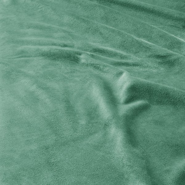 Sleeptime Velvet Ruffles Granite Green 240 x 220 cm - Afbeelding 4