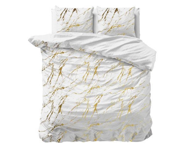 Sleeptime Marble Wit 240 x 220 cm - Afbeelding 2