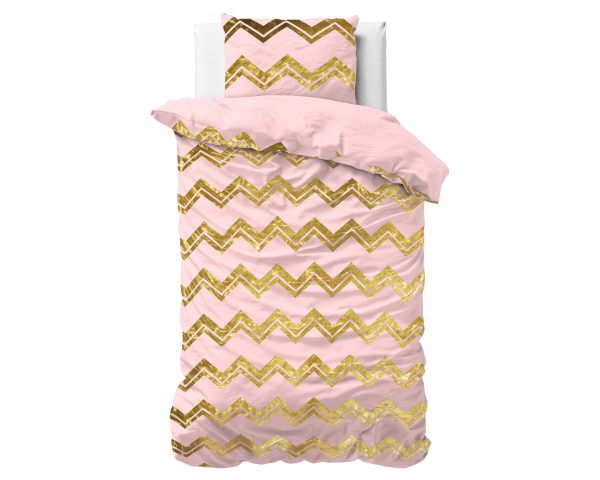 Sleeptime Wave Roze 140 x 220 cm - Afbeelding 2