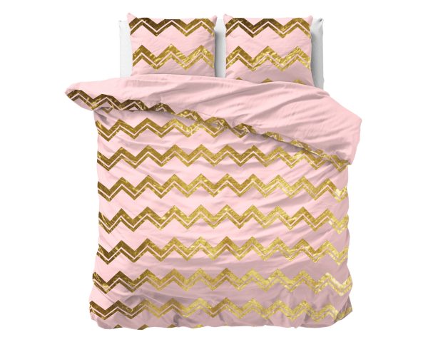 Sleeptime Wave Roze 240 x 220 cm - Afbeelding 2