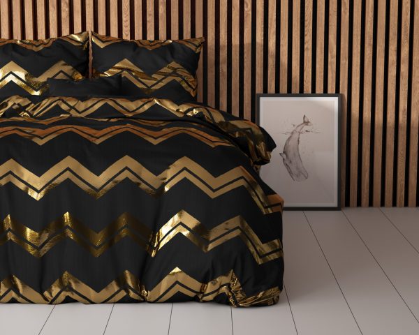 Sleeptime Wave Zwart 240 x 220 cm - Afbeelding 4