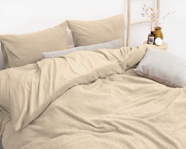 Sleeptime Teddy Taupe 240 x 220 cm - Afbeelding 2