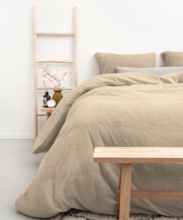 Sleeptime Teddy Taupe 240 x 220 cm - Afbeelding 3