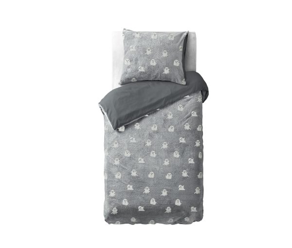 Sleeptime Glow in the dark Spooky Grey 140 x 200/220 cm