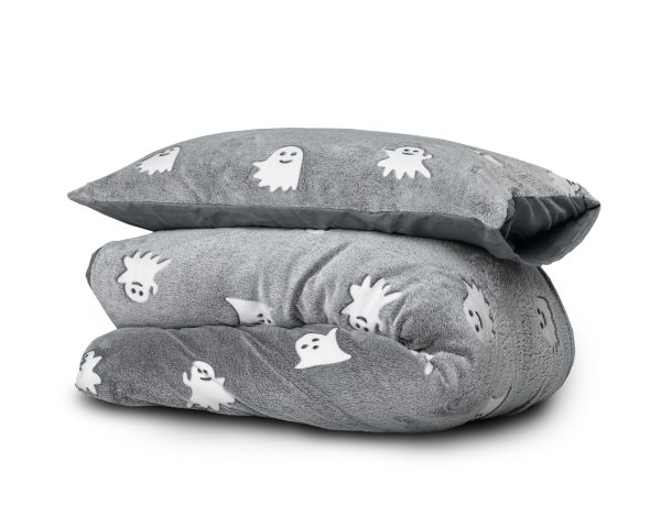 Sleeptime Glow in the dark Spooky Grey 140 x 200/220 cm - Afbeelding 5