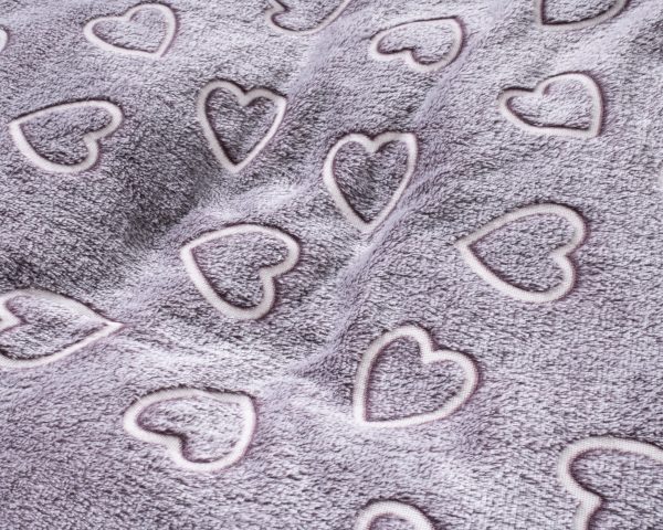 Sleeptime Glow in the dark Hearts Pink 140 x 200/220 cm - Afbeelding 5