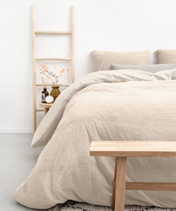 Sleeptime Teddy Creme 200 x 220 cm - Afbeelding 4