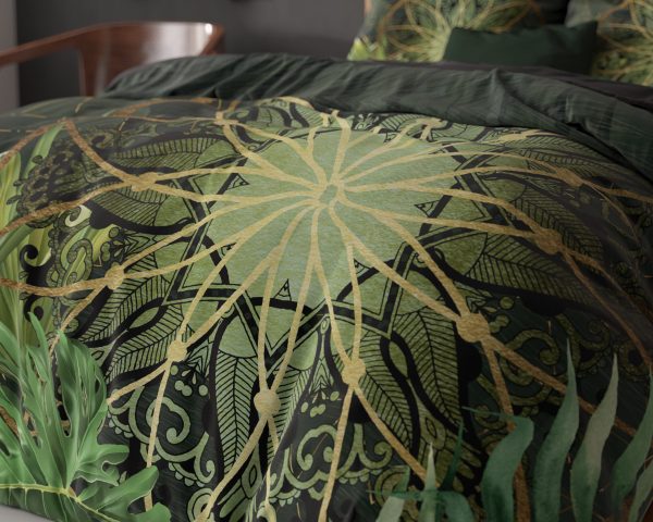 Sleeptime Filou Groen 140 x 200/220 cm - Afbeelding 4