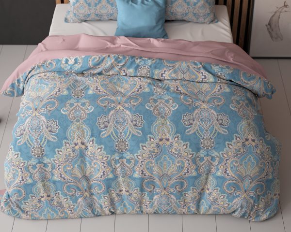 Sleeptime Giselle Blauw 140 x 200/220 cm - Afbeelding 5