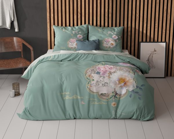 Sleeptime Lyra Groen 140 x 200/220 cm - Afbeelding 2
