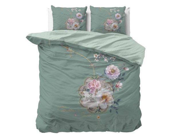 Sleeptime Lyra Groen 200 x 200/220 cm - Afbeelding 3