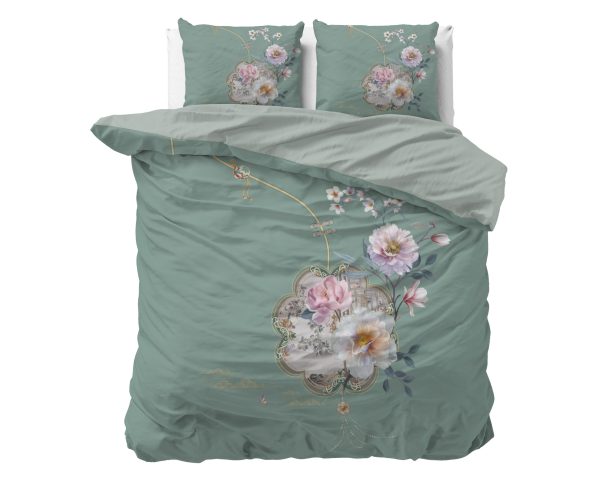 Sleeptime Lyra Groen 200 x 200/220 cm - Afbeelding 2