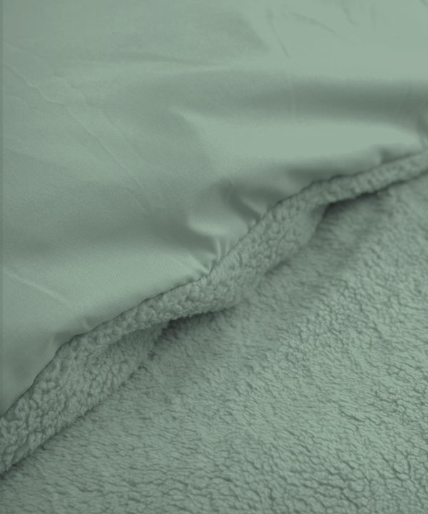 Sleeptime Teddy Donker Groen 200 x 200/220 cm - Afbeelding 5