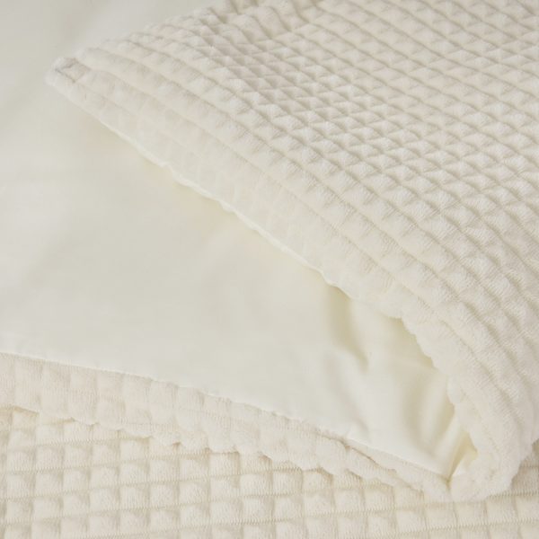 Sleeptime Check Teddy Beige 240 x 200/220 cm - Afbeelding 5