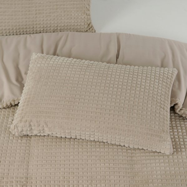Sleeptime Check Teddy Taupe 240 x 200/220 cm - Afbeelding 5