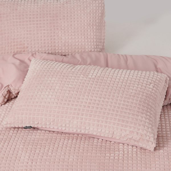 Sleeptime Check Teddy Roze 140 x 200/220 cm - Afbeelding 5