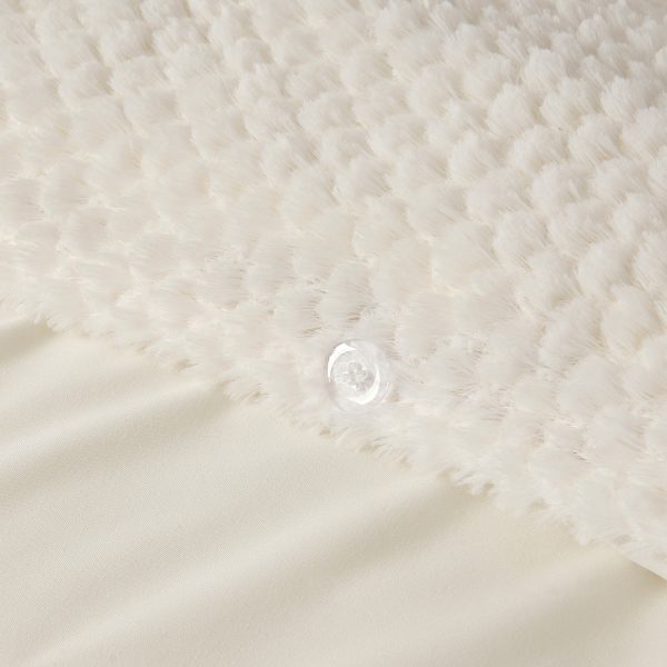 Sleeptime Fur Teddy Beige 140 x 200/220 cm - Afbeelding 3