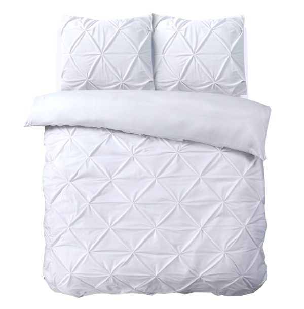 Sleeptime Velvet Pintuck Wit 200 x 200/220 cm