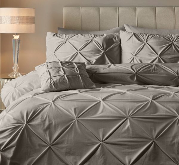 Sleeptime Velvet Pintuck Zand 200 x 200/220 cm - Afbeelding 3