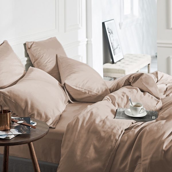 Primaviera Deluxe 100% Bamboo Taupe 200 x 200/220 cm - Afbeelding 3